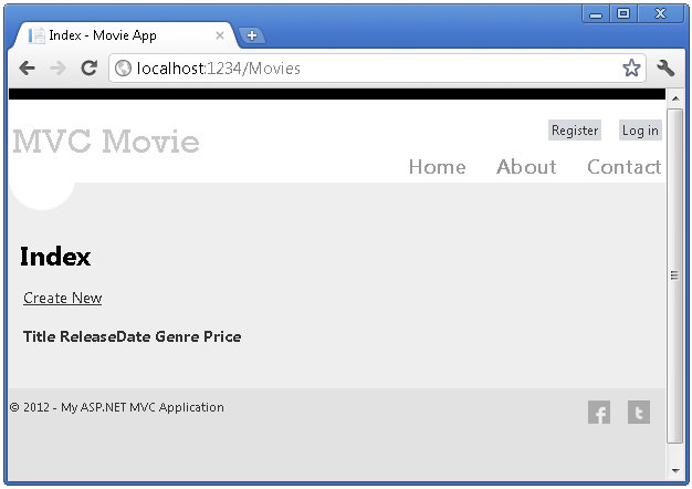 Screenshot der Seite