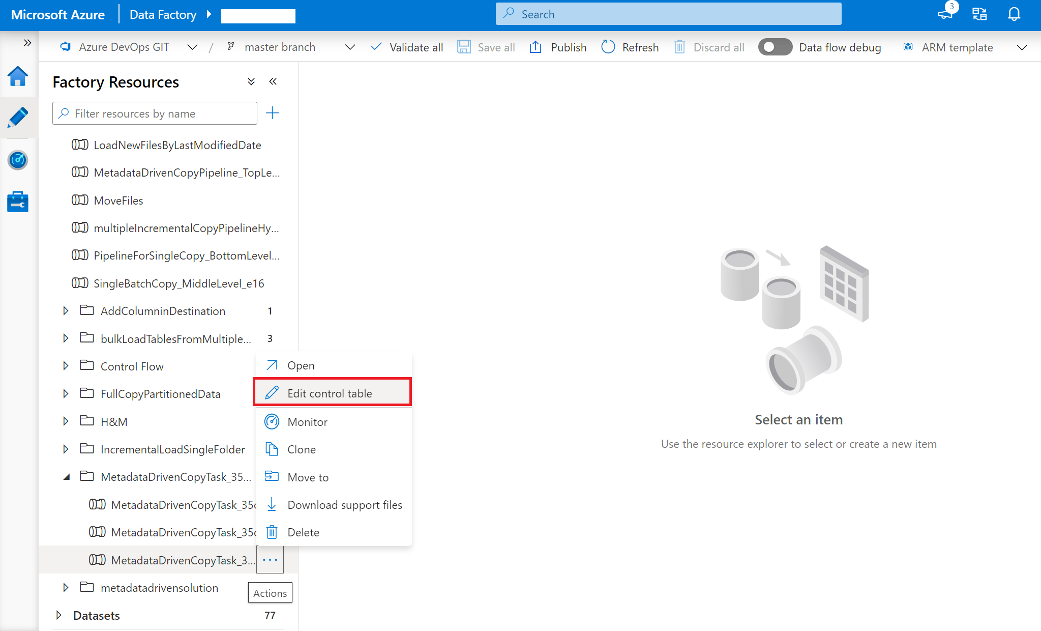 Bearbeiten der Steuertabelle&nbsp;1