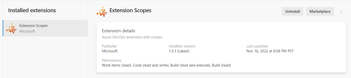 Erstellen von persönlichen Zugriffstoken für die Bereitstellung im Marketplace