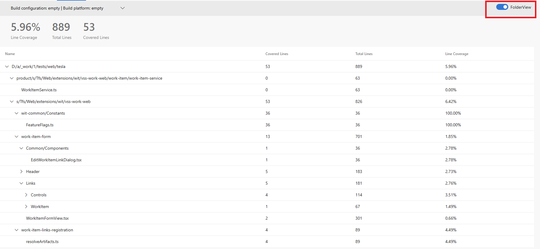 Multiple-Repository-Widget für GA