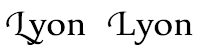 Text mit kontextbezogenen OpenType-Schwungbuchstaben