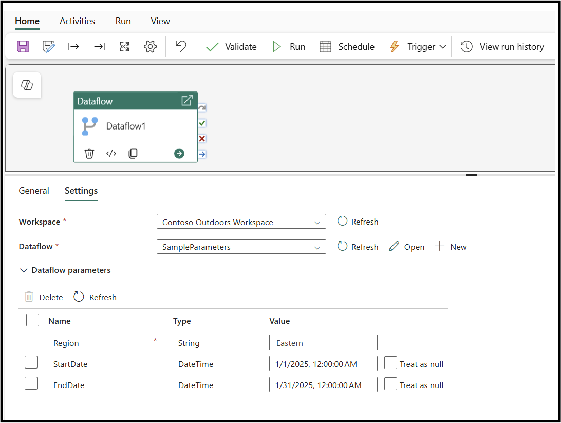 Screenshot der Registerkarte 