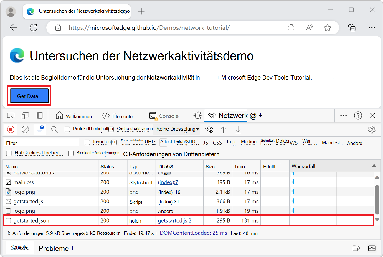 Eine neue Ressource im Netzwerkprotokoll