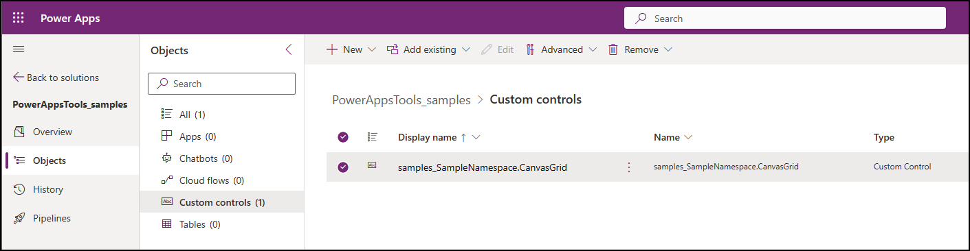 PowerAppsTools_samples Lösung