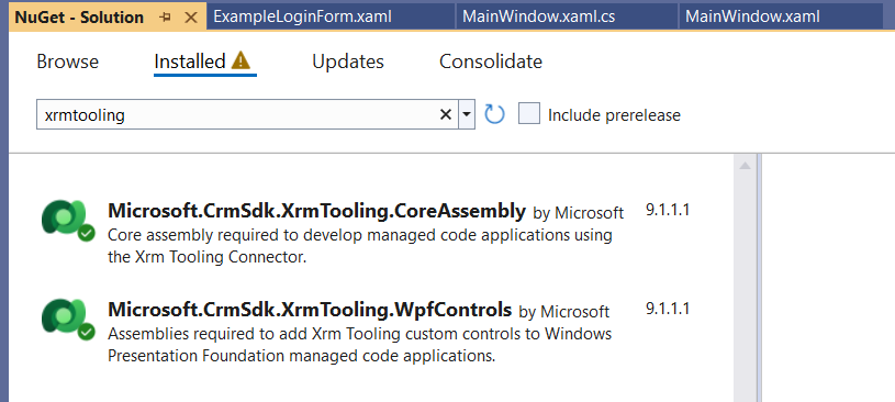 NuGet-Paket installieren
