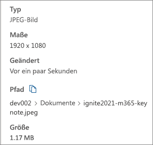 Screenshot des Detailbereichs des Originalbilds.