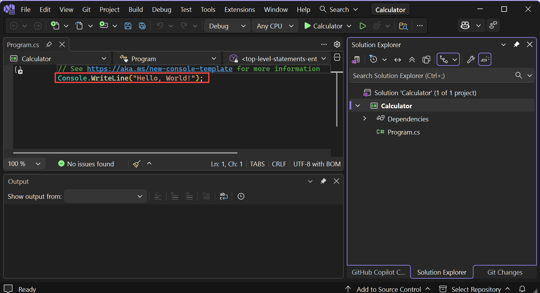 Screenshot der Zeile, die in der Programmdatei ersetzt werden soll.
