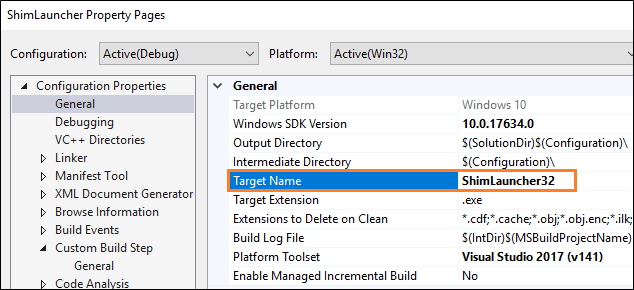PSF Launcher-Referenz