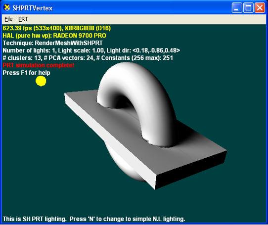 Screenshot einer Illustration, die mit direkt gerenderten Prt-