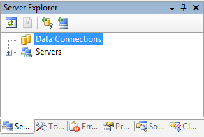 Screenshot von Registerkarten mit Symbolen und gekürzten Beschriftungen 