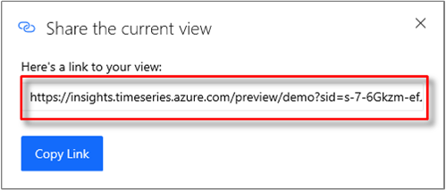 Share your instance URL