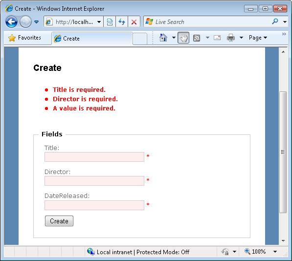 Creating action methods automatically