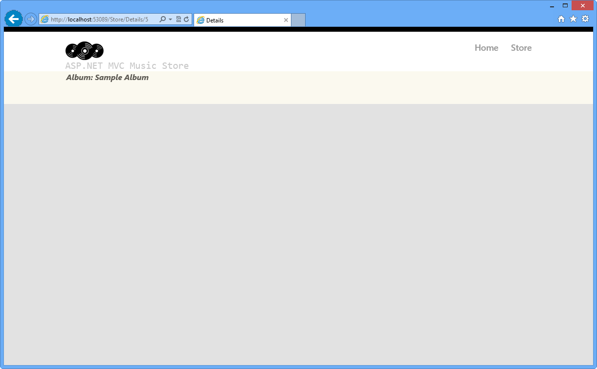 Browsing Albums Detail Browsing Albums Detail