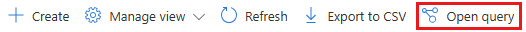 Open Azure Resource Graph query