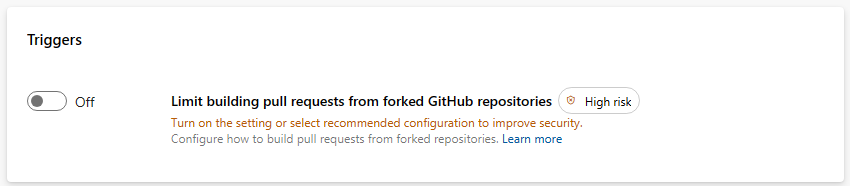 Screenshot of toggle organization level Screenshot of toggle organization level.