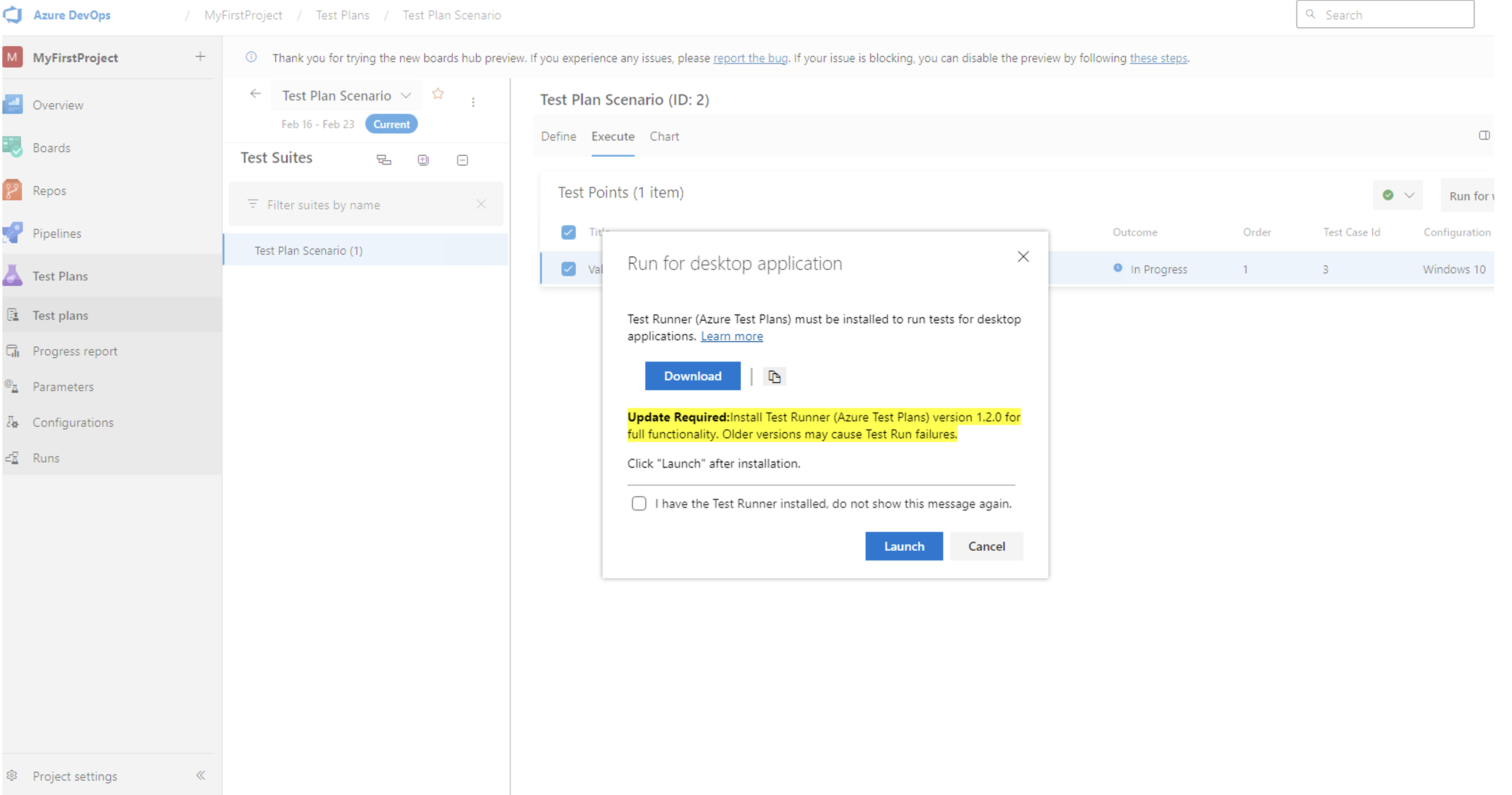 Screenshots of upgrade prompt. Screenshots of upgrade prompt.
