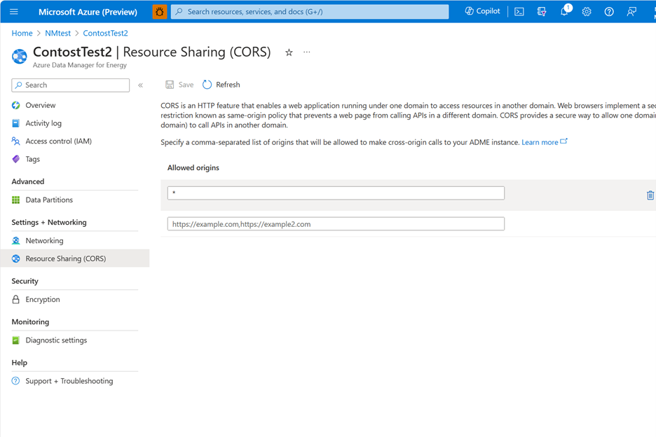 Screenshot of deleting the existing origin.