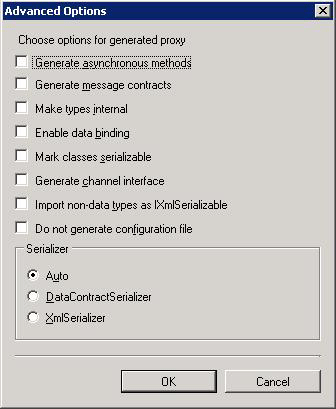 R2_NET_Adapters_Oracle_MSB_Advanced_Options The Advanced Options box default settings