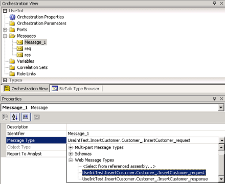 ebiz_prog_ws_addwebmsgvariable New Web message created in the Orchestration view