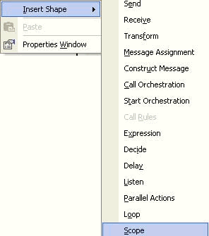SiebelAdapter_18_ExceptionHandling_InsertScope Image that shows where to select Scope.