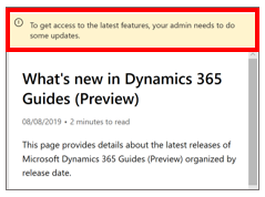 Solution update required Solution update required