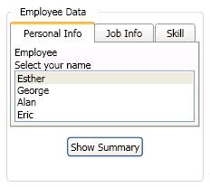 Screenshot that shows a groupbox.