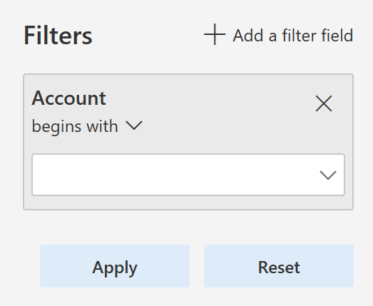 Screenshot of New list page.