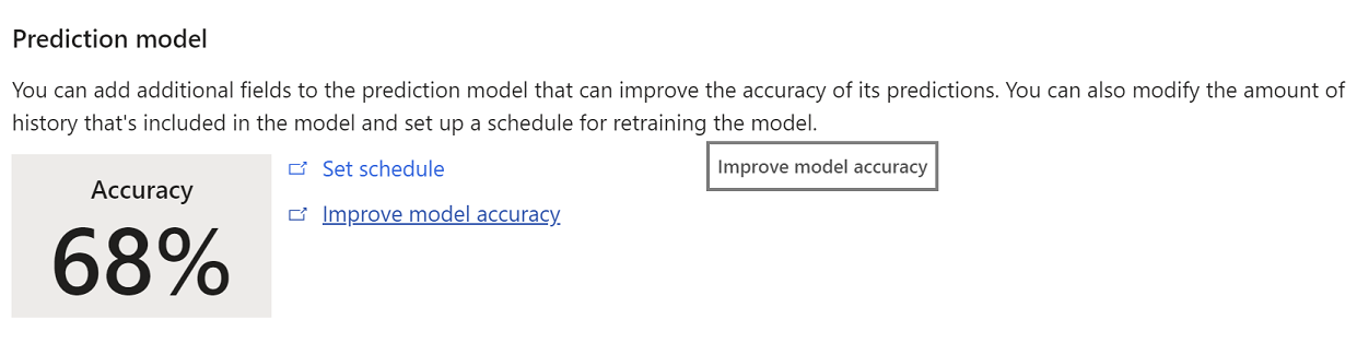 Improve model accuracy link.