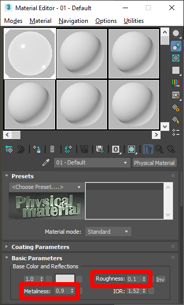 Roughness and Metalness Roughness and Metalness.