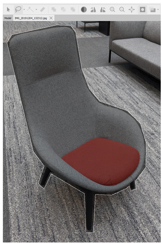 Mask created Mask created.