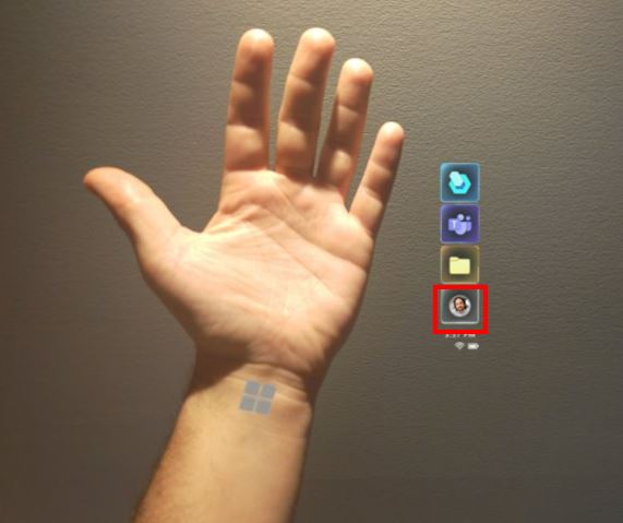 Screen shot of hand and Main menu Screen shot of hand and Main menu.