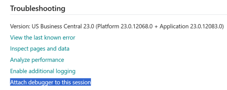 New Help & Support | Troubleshooting option to provision Visual Studio Code and attach to client New Help & Support | Troubleshooting option to provision Visual Studio Code and attach to client