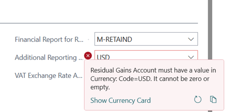 Shows platform-generated TestField error with Show-it action in inline validation dialog. Shows platform-generated TestField error with Show-it action in inline validation dialog.