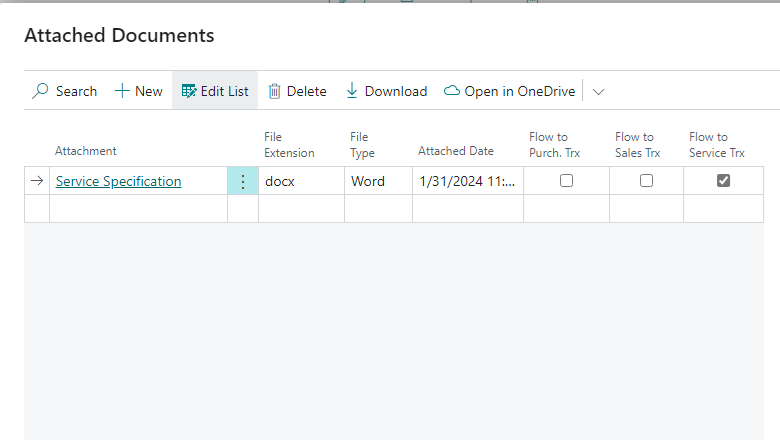 Flow to Service Trx Flow to Service Trx
