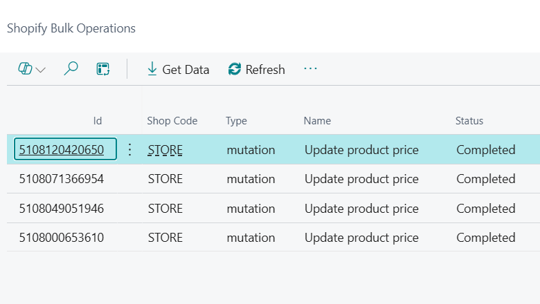 Shopify Bulk Operations Shopify Bulk Operations