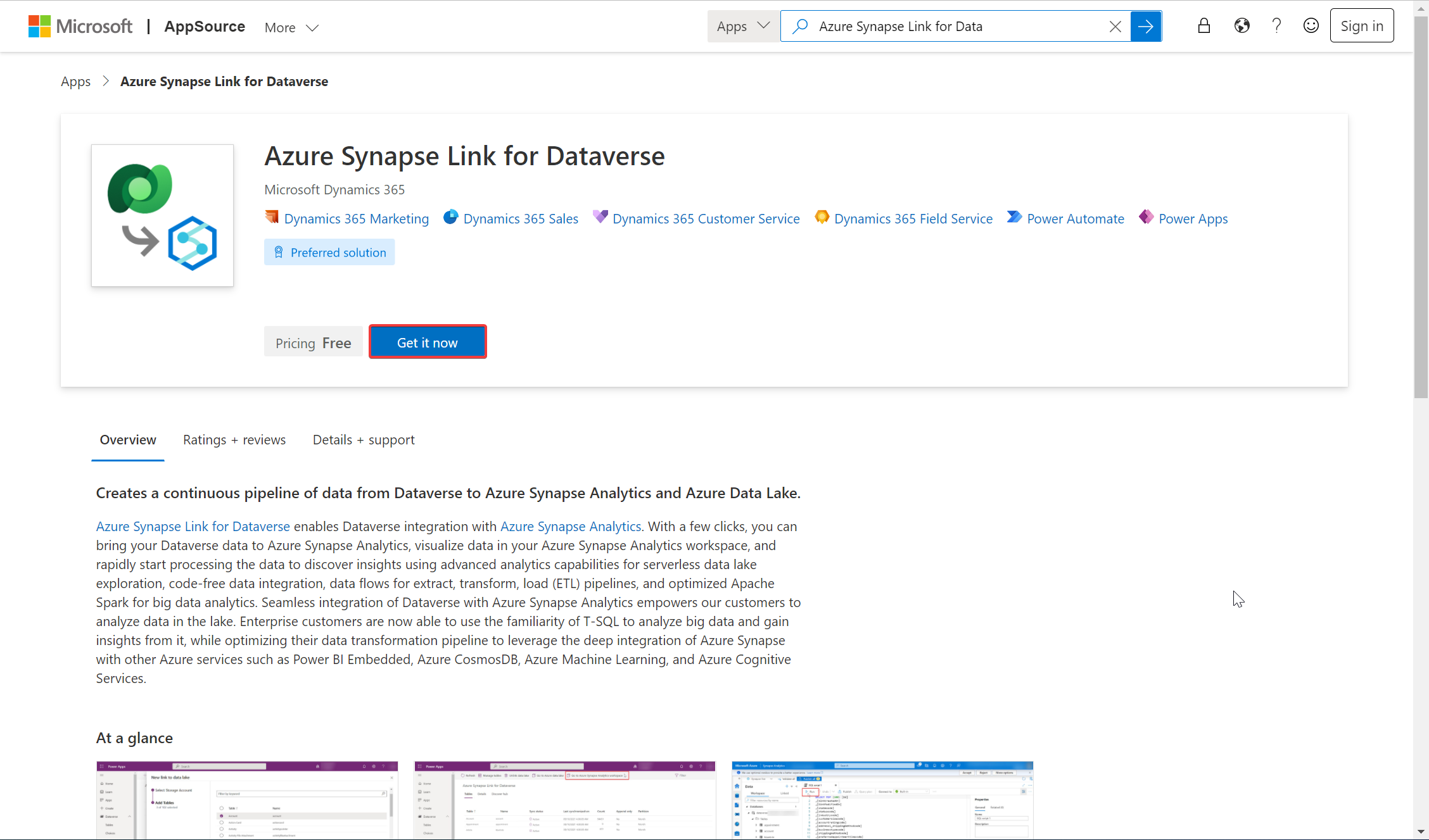 Azure Synapse Link for Dataverse Solution Azure Synapse Link for Dataverse Solution