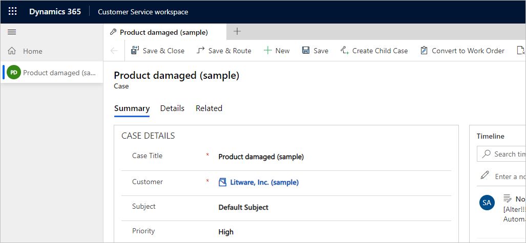 Screenshot of the productivity tools panel.