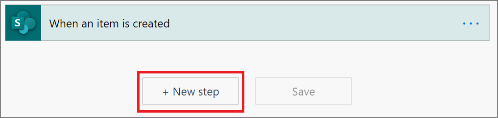 Use the New Step button to add a step to the entire flow. Add a new step.