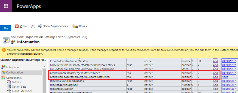 Add setting Add setting.
