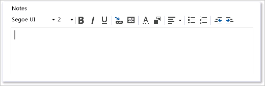 ALM_WIT_Custom_HTMLField HTML field shown on work item form