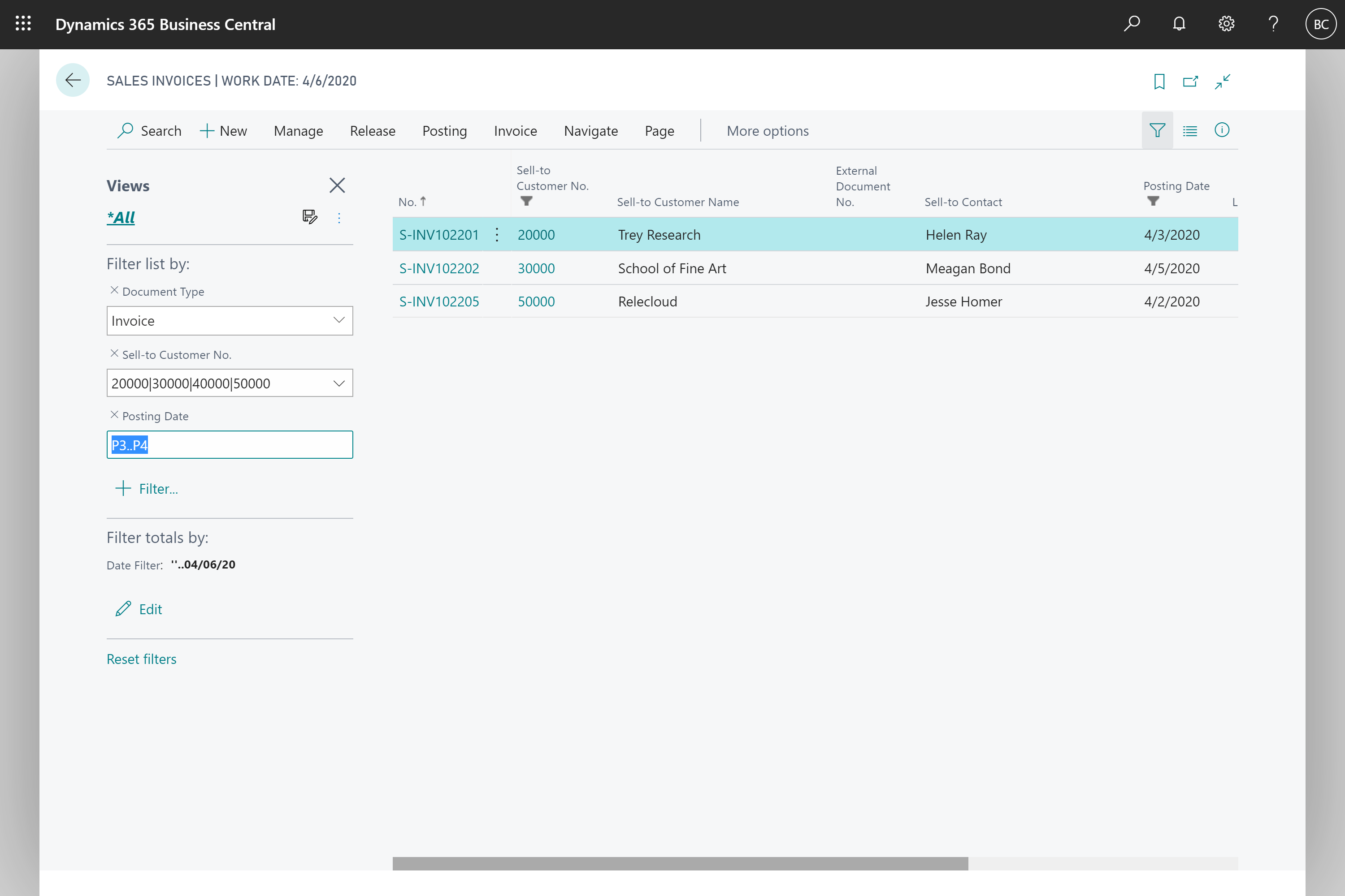 A filtered list showing one filter expression as values and another expression that is being edited A filtered list showing one filter expression as values and another expression that is being edited