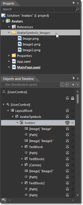 Adobe Illustrator import in Expression Blend