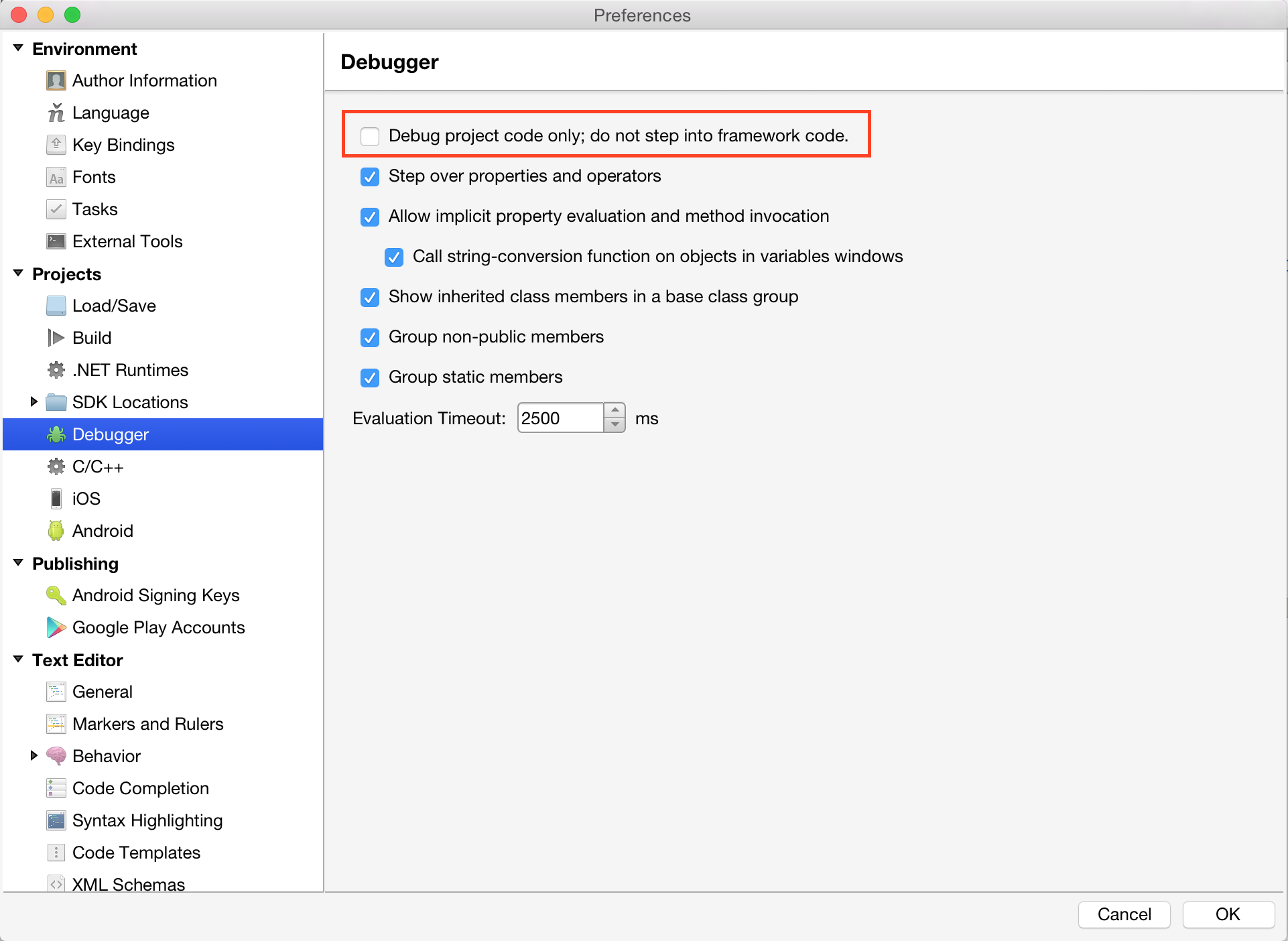 Debugging Mono's Class Libraries