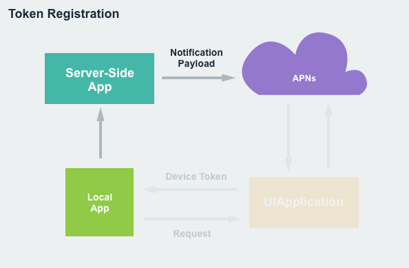 The token included as part of the Notification Payload