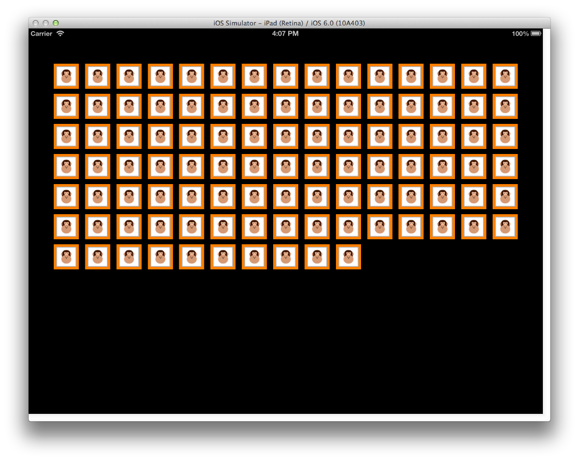 Spacing around the section as shown here