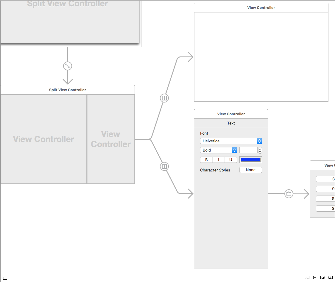 An example of View Controller Containment