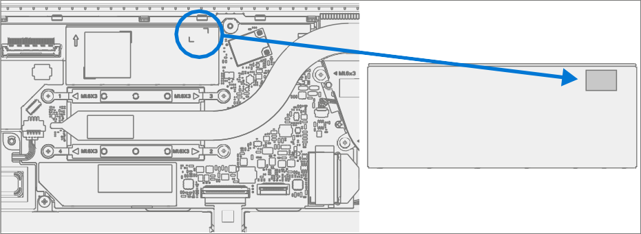 Screenshot that shows inspecting the C-Cover and device for unexpected items before installation.