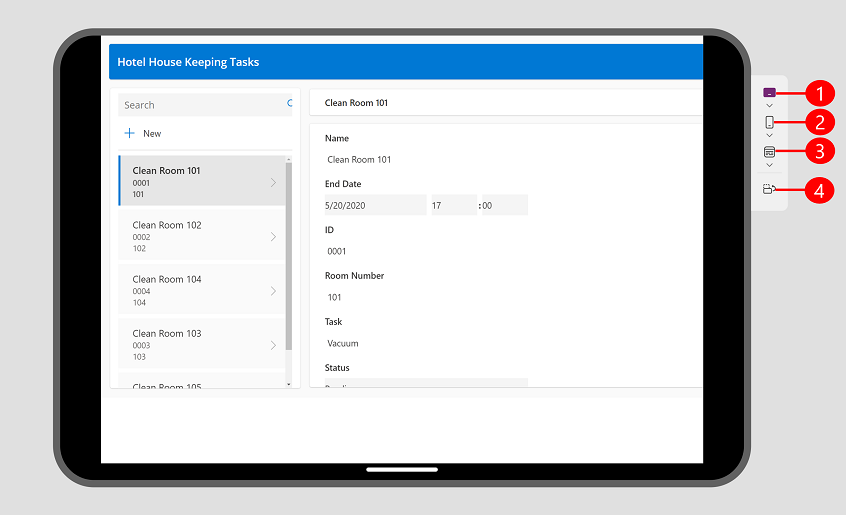 Screenshot of Preview your app.
