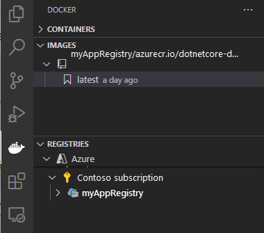 Captura de pantalla que muestra la imagen generada con la etiqueta.