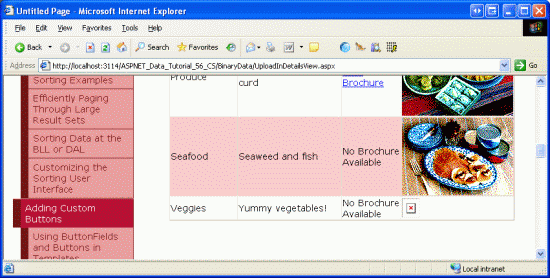 No se muestra la imagen de la nueva categoría